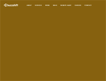 Tablet Screenshot of buzzshift.com